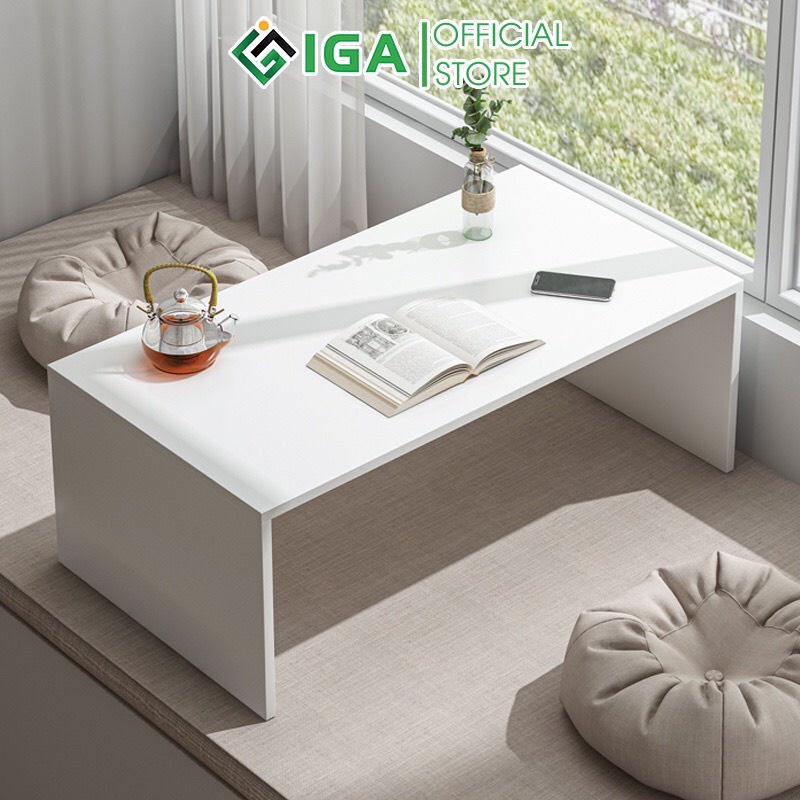 Bàn trà đa năng IGA có thể làm bàn học bàn trang điểm phong cách hiện đại - GP147D