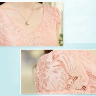 Đầm xòe ren điệu đà dx351