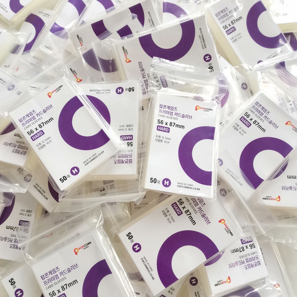 Set 50 Tấm Phim Dán Bảo Vệ Thẻ Bắp Rang Bơ 0.1mm 20 Cái Tiện Dụng