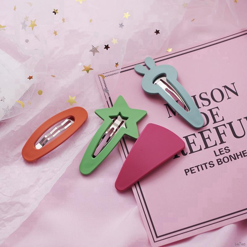 Set 4 kẹp tóc phong cách Hàn Quốc xinh xắn dành cho nữ