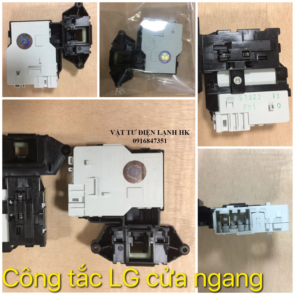 Công tắc khóa cửa máy giặt LG lồng đứng - cửa ngang các loại (chọn đúng loại khi đặt hàng)