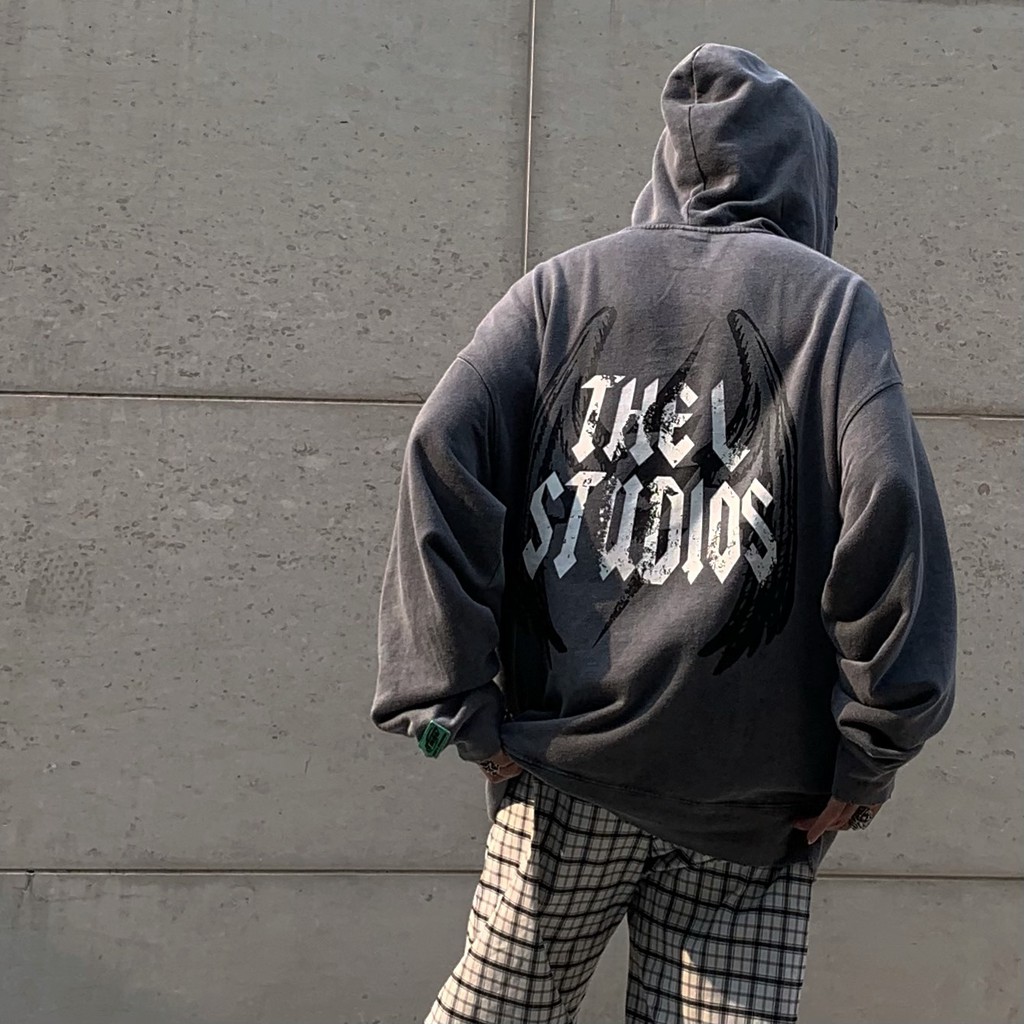 THELSTUDIOS - Áo khoác Acid Wash | BigBuy360 - bigbuy360.vn