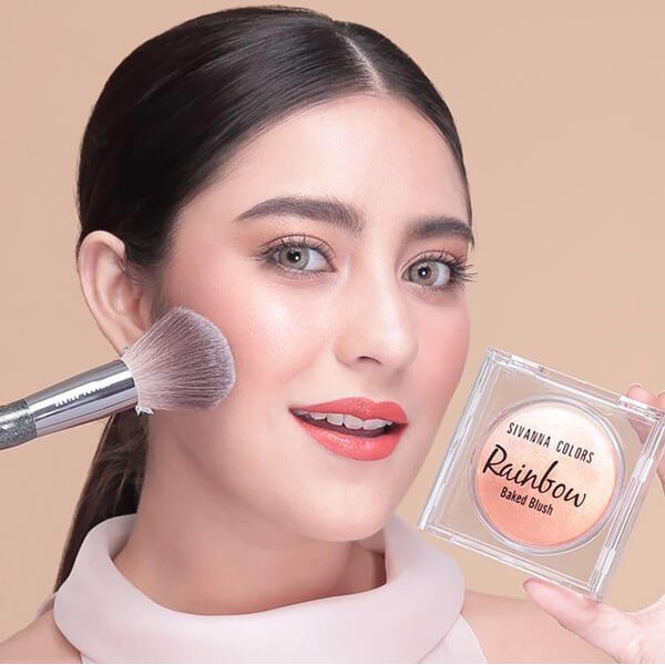 Phấn má hồng - bắt sáng Sivanna Rainbow Baked Blush | BigBuy360 - bigbuy360.vn