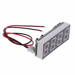 Đồng hồ điện tử hiện thị thời gian + nhiệt độ + điện áp