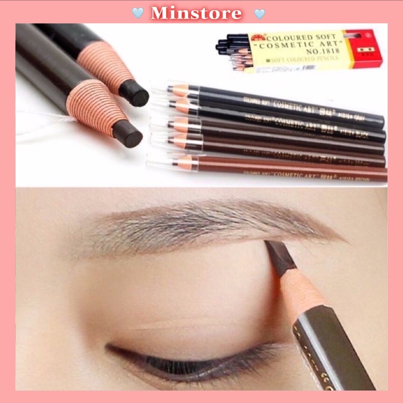 Chì Kẻ Mày Dạng Xé Tiện Lợi Nhiều Màu Không Thấm Nước Lâu Trôi