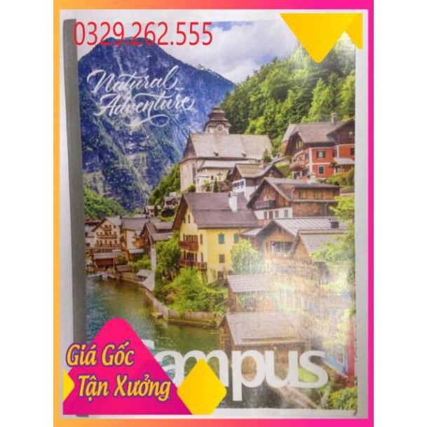 (Sale Khủng) Vở campus 200trang có chấm