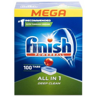 Viên rửa bát Finish All in one 100 viên (Hàng chính hãng )