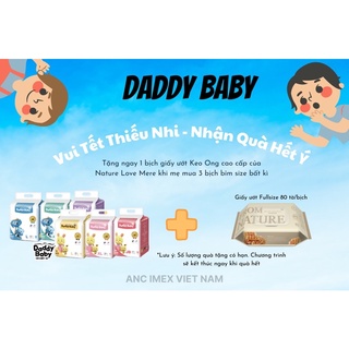 [Mua là có quà] Bỉm Daddy Baby nội địa Hàn Quốc siêu mỏng Dán/Quần S28/M24/L20/XL18 L22/XL18/XXL17