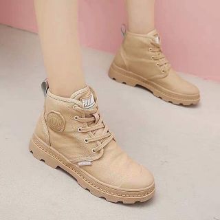 ] Giày bốt cổ lửng đế kép siêu đẹp