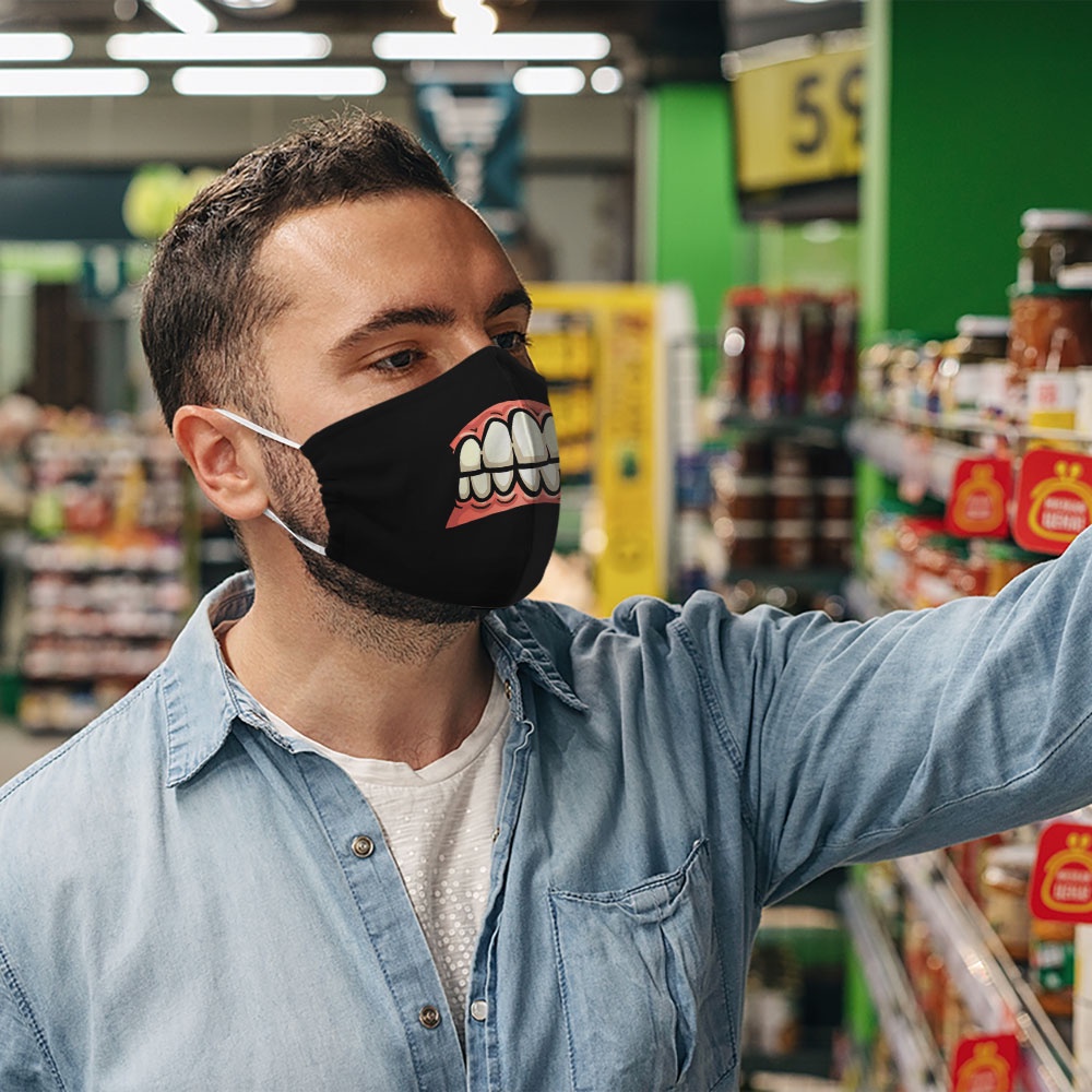 Khẩu trang đáng yêu trẻ em cho bé hoạt hình cute thú cưng Hình Vẽ DRAWN CARTWELL ngăn bụi mịn vải cotton 100% không đau