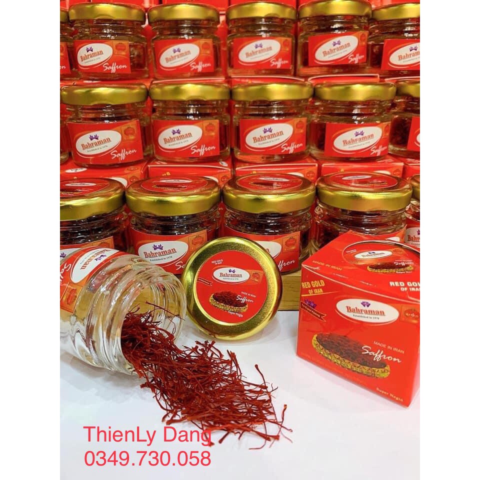 [Freeship] Nhuỵ hoa nghệ tây - 1g Saffron thượng hạng