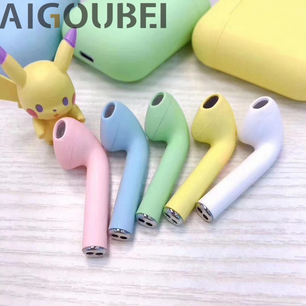 Tai nghe bluetooth không dây I12 TWS 8 màu tùy chọn chất lượng cao