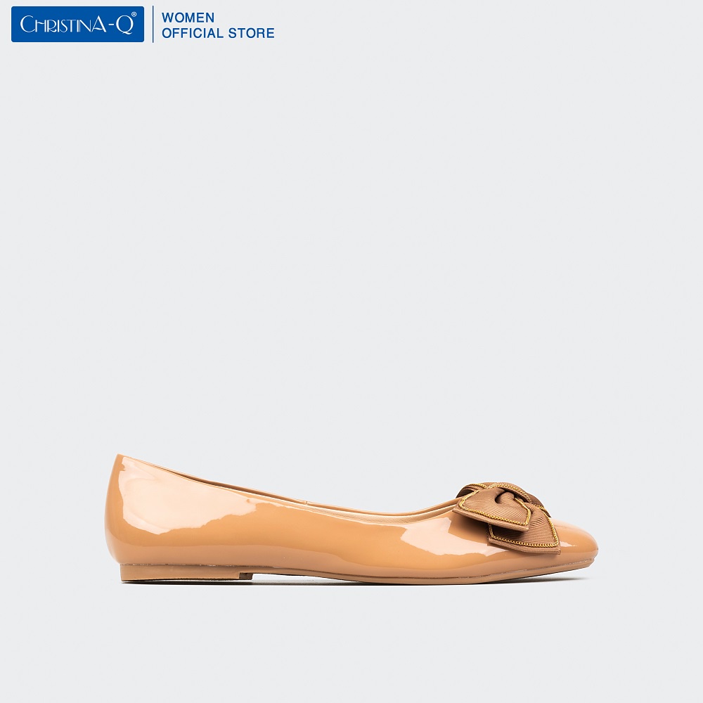 Giày búp bê mũi vuông ChristinA-Q GBB172