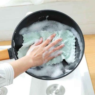 SET 10 CHIẾC KHĂN LAU BẾP ĐA NĂNG, 2 MẶT SIÊU MỀM MỊN