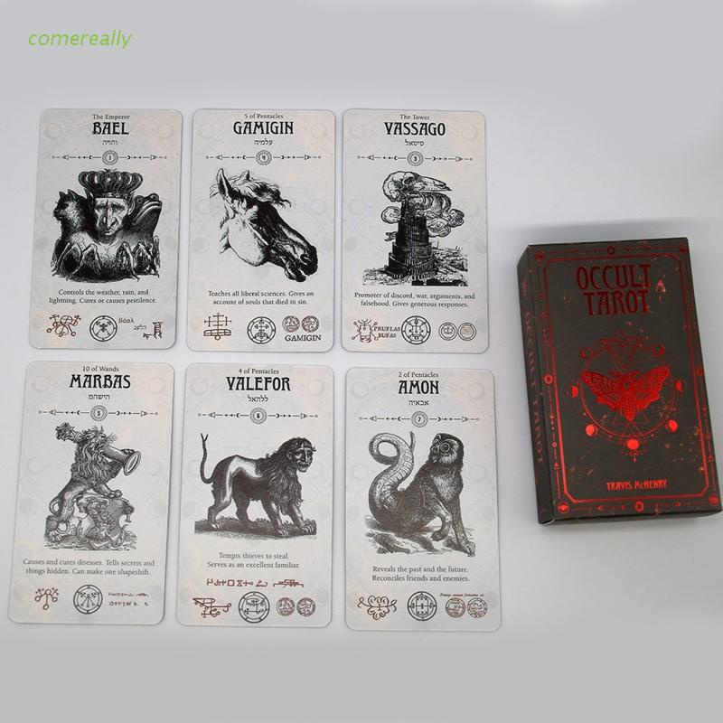 Set thẻ bài tarot Occult 78 lá hoàn toàn bằng tiếng Anh độc đáo