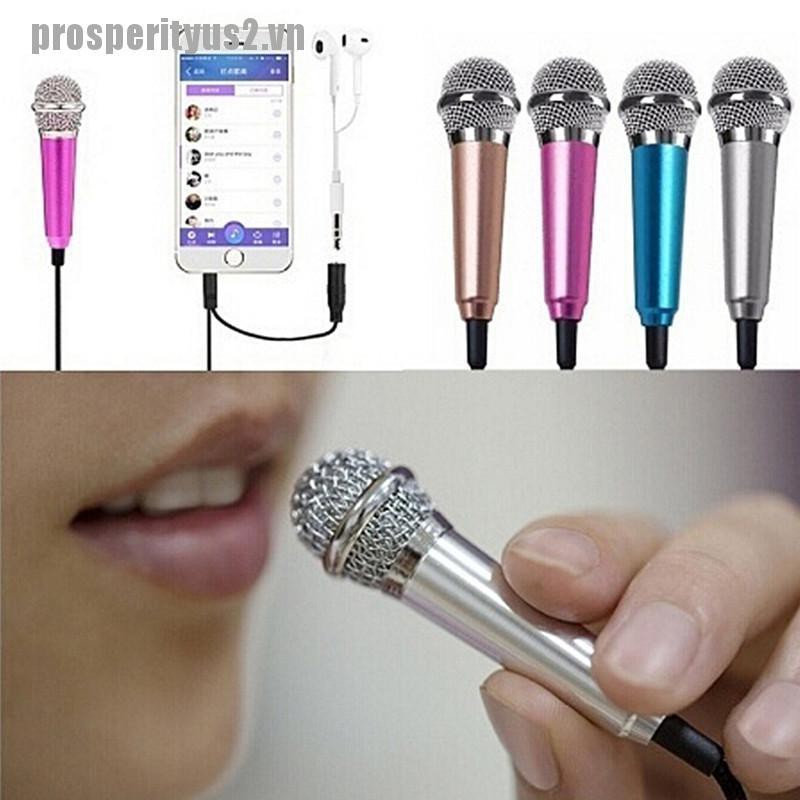 Bộ Micro Hát Karaoke Thịnh Vượng Mini 2Vn
