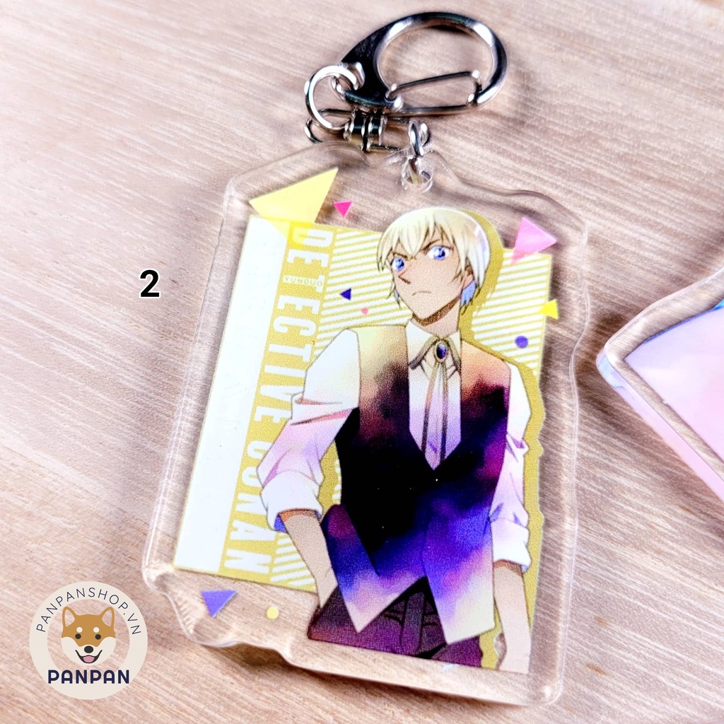 Móc khóa anime Conan Akai Amuro Kid (6cm)