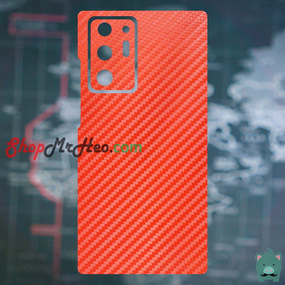 Skin Dán Mặt Sau Lưng Vân Nhôm Samsung Galaxy Note 20 - Note 20 Ultra