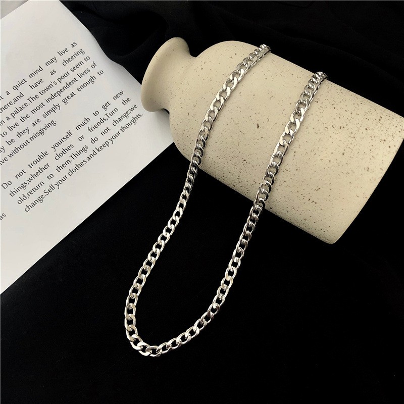 Vòng cổ titan xích unisex thích hợp nam nữ