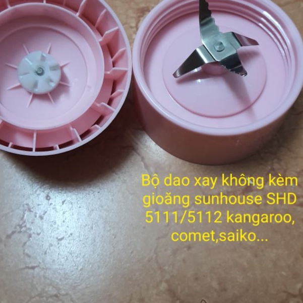 Phụ kiện máy xay- dao 4 lưỡi máy xay sunhouse SHD5112 -phukienmayxaydemhoi