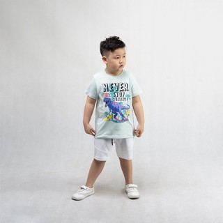 ÁO PHÔNG BÉ TRAI KHỦNG LONG SIZE NHỎ