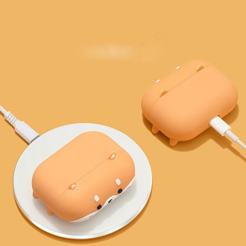 Case Silicon dành cho Airpods 1,2/ Airpods Pro/ Airpods 3 Hình Chó Cori