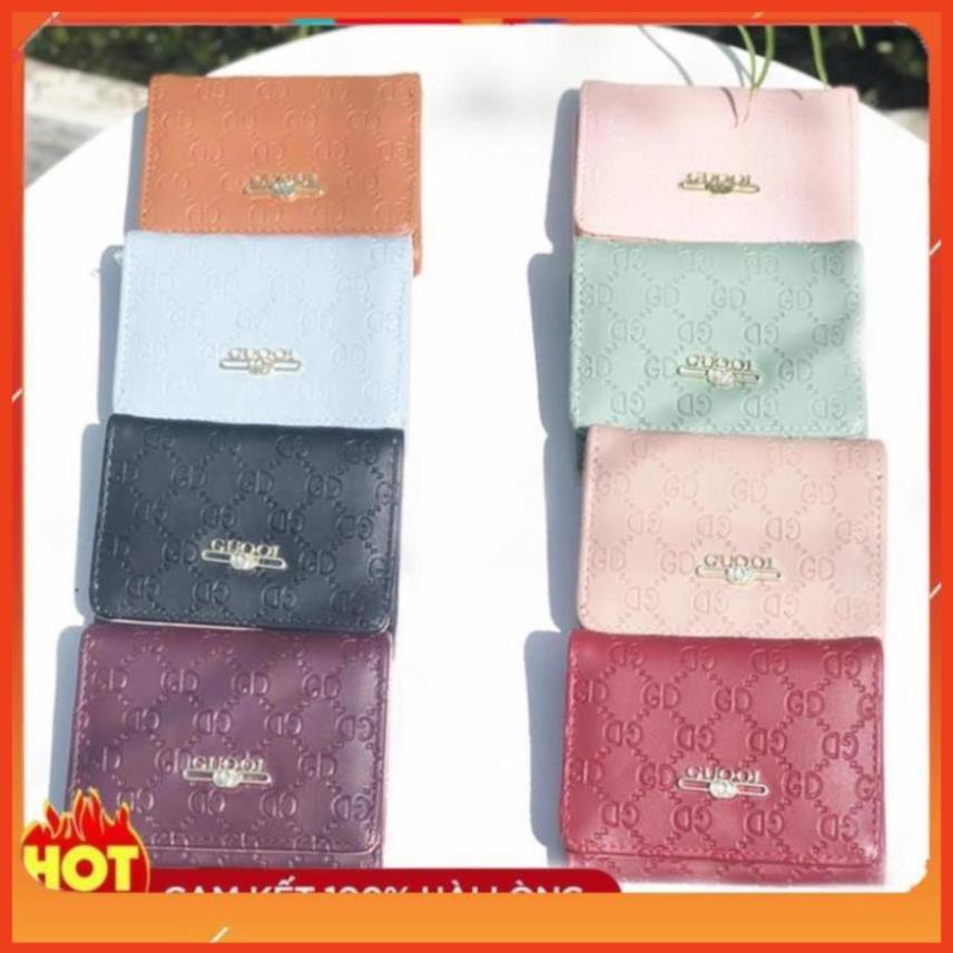 [SKM] ví nữ cầm tay GUOOI chất đẹp phong cách sành điệu 40643 ❤