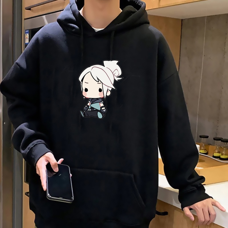 Áo Hoodie In Chữ valorant Thời Trang Cho Nam