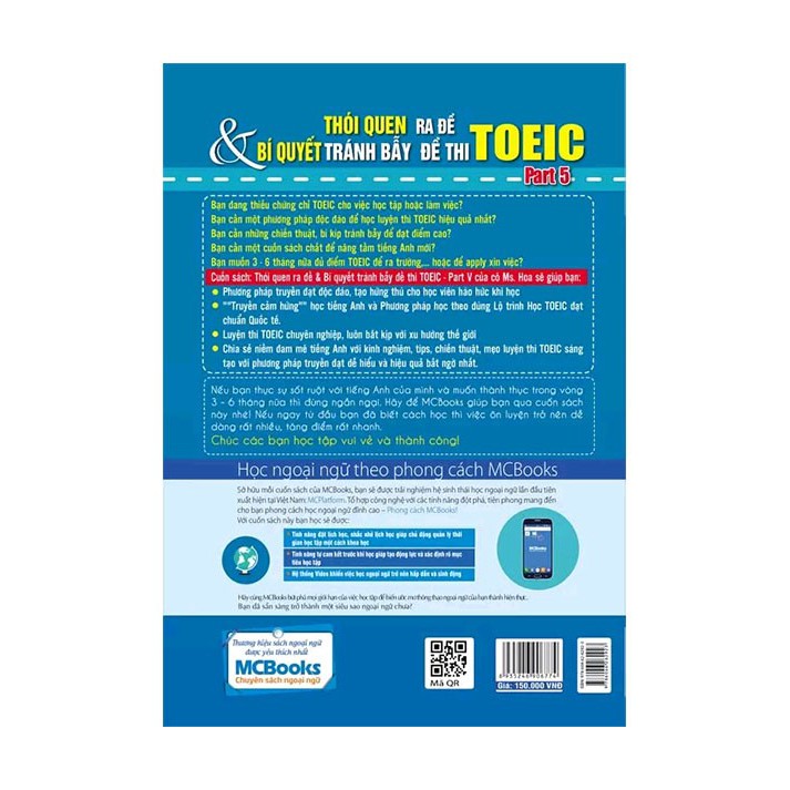 Sách - Thói Quen Ra Đề Và Bí Quyết Tránh Bẫy Đề Thi Toeic Part 5