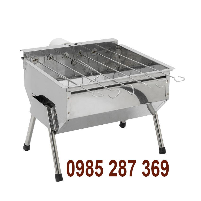 Bếp nướng than hoa Tự Xoay V5S, lò quay vịt, lò nướng, lò nướng than: Siêu đa năng,thơm ngon, chín đều, an toàn sức khỏe