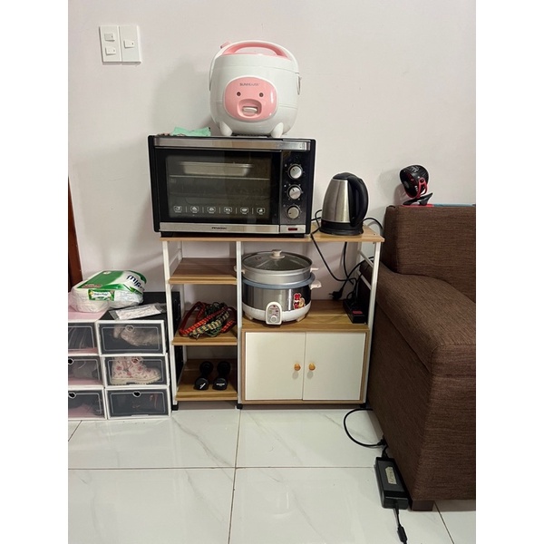 KỆ NHÀ BẾP KỆ ĐỂ LÒ VI SÓNG ĐA NĂNG để đồ tiện ích ✅ LẮP GHÉP