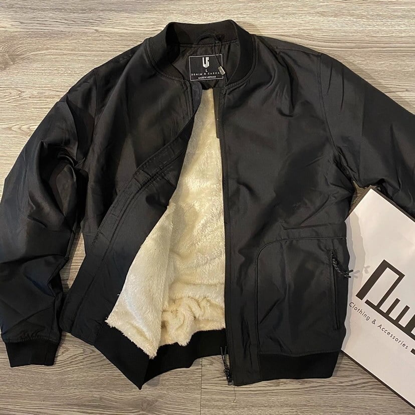 BOMBER DENIM Chất Nhung Đẹp Form Rộng Hàng VNXK LOAI I [NEIT Men's Store]