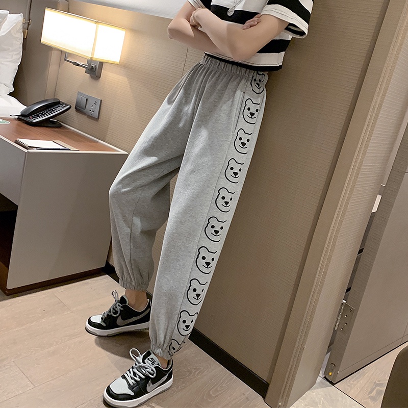 NRVP Quần Thể Thao Ống Rộng Phong Cách Thời Trang Hàn Quốc Dành Cho Nam Và Nữ