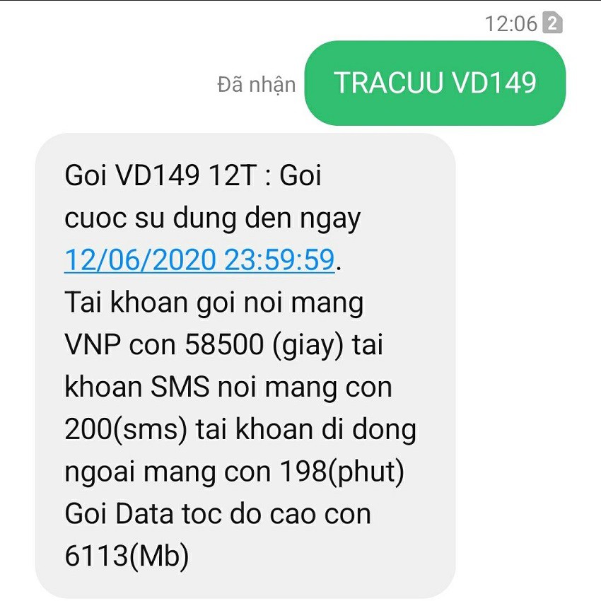 SIM 4G Vinaphone trọn gói 1 năm, miễn phí data từ 720GB đến 1440GB, miễn phí nghe gọi, gói Fhappy, D60G, VD149