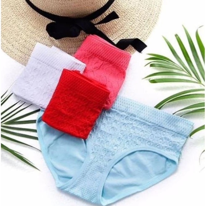 Combo 10 quần lót nữ dệt kim 4 chiều