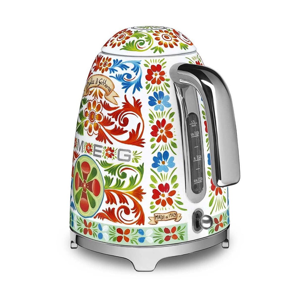 Ấm siêu tốc SMEG KLF03DGEU Dolce &amp; Gabbana