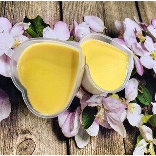 50 cốc Caramen trái tim / Hộp làm bánh flan trái tim có nắp