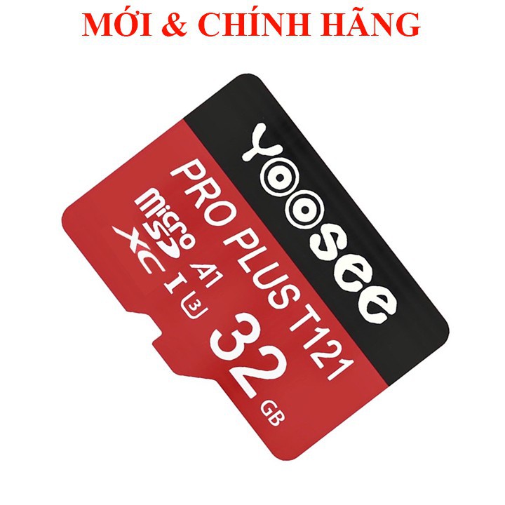 Thẻ nhớ YooSee 32GB cao cấp - chuyên dụng cho camera wifi, smartphone , loa đài - Thẻ nhớ Yoosee Pro Plus | BH 5 Năm | BigBuy360 - bigbuy360.vn