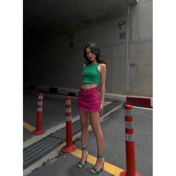 Váy quần Short Cut Rocky Denim