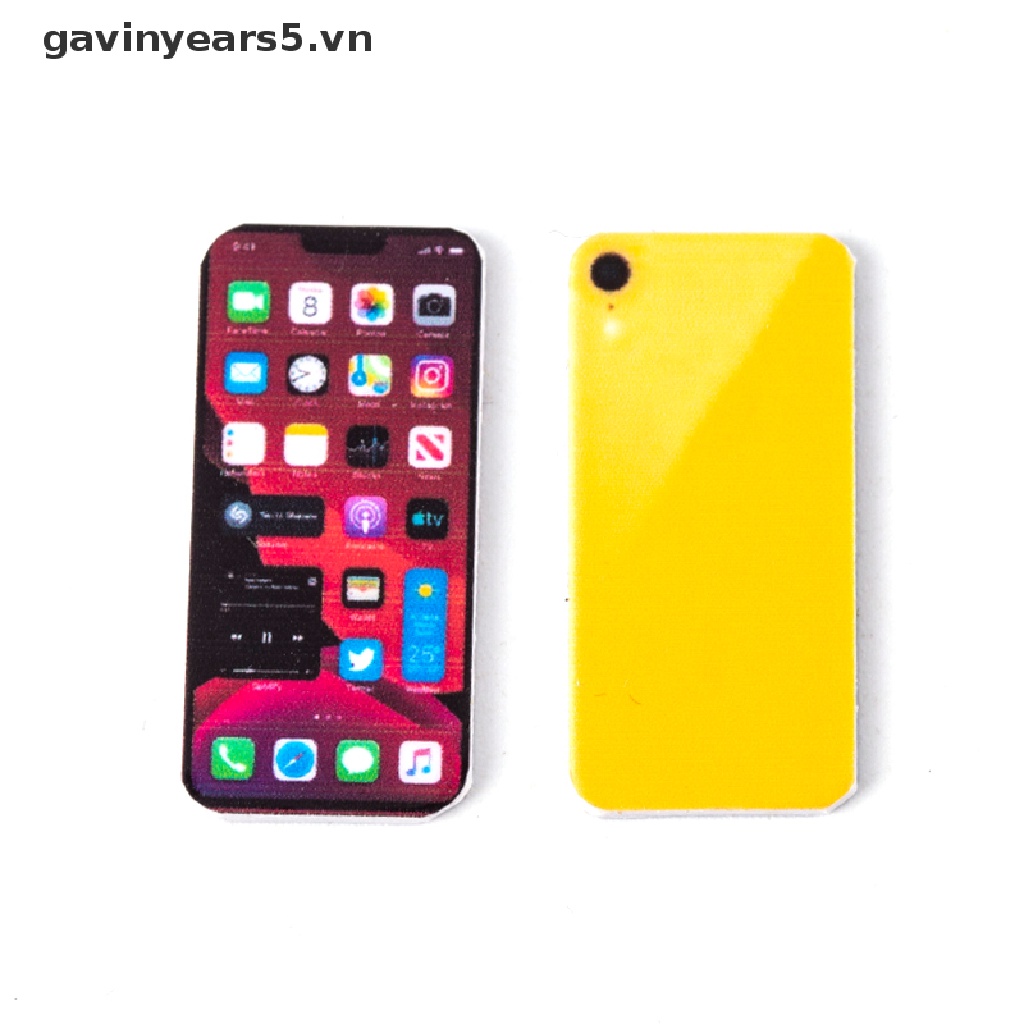 Điện Thoại Di Động Mini Tỉ Lệ 1: 12 Trang Trí Nhà Búp Bê