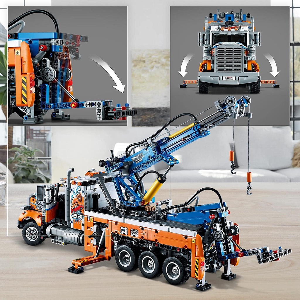 LEGO Technic 42128 Xe Tải Hạng Nặng Heavy-duty Tow Truck