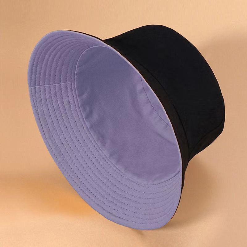 Nón Tai Bèo Cotton Hai Mặt Thêu Họa Tiết Phong Cách Hàn Quốc Thời Trang Xuân Hè Cho Nữ