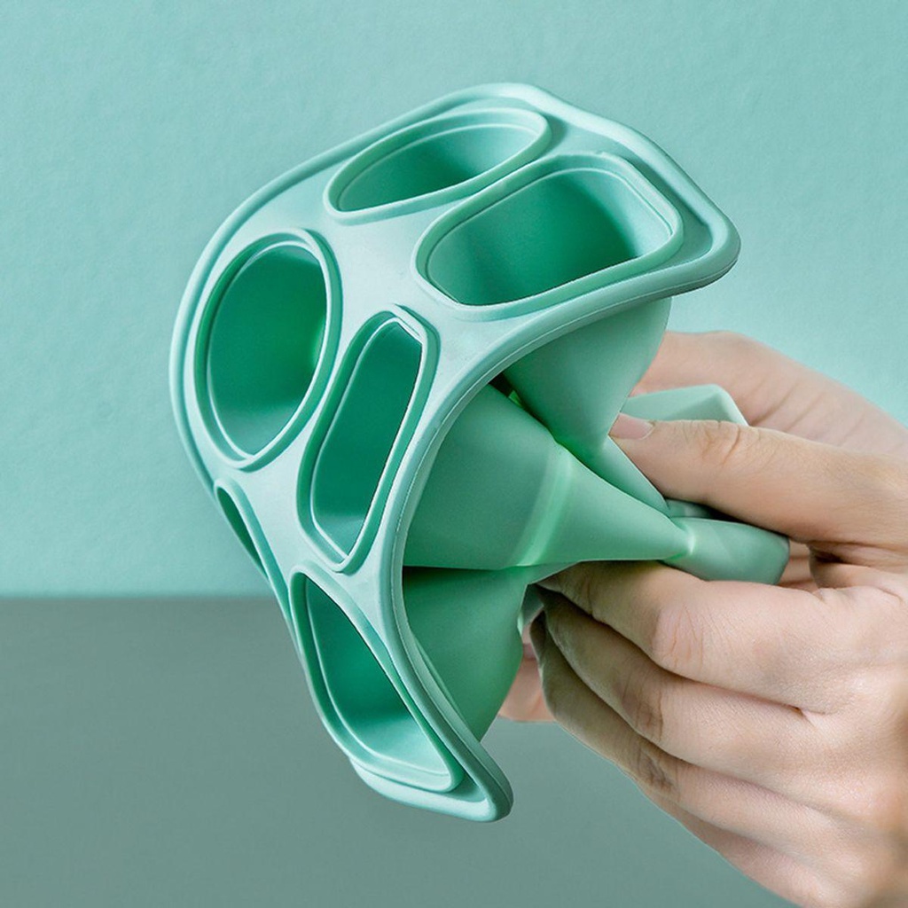 Khuôn Làm Kem Que Bằng Silicone Dễ Tháo Rời Tiện Dụng