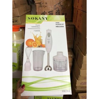 Máy xay sokany kèm cốc