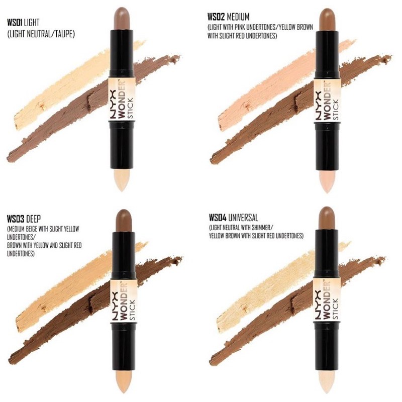 Che khuyết điểm và tạo khối Nyx Wonder Stick