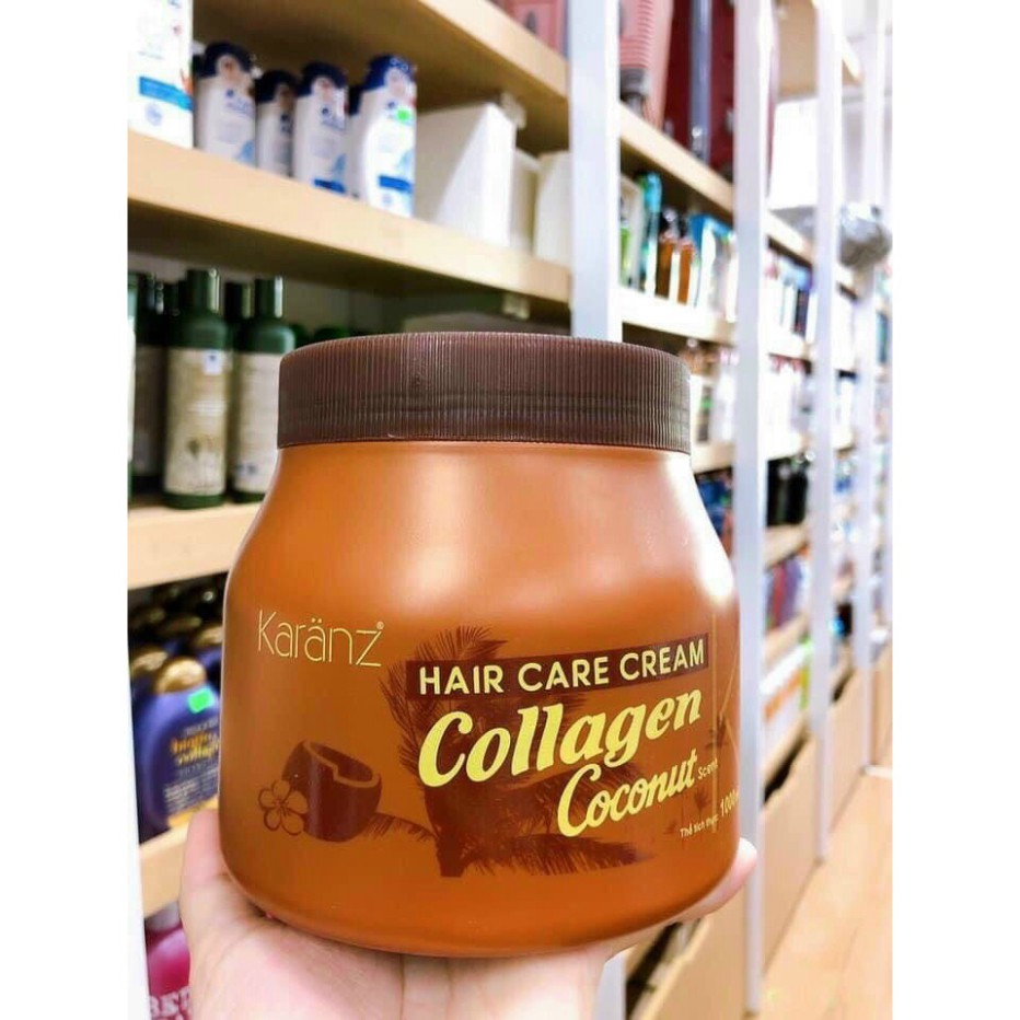 (trangsi) Hấp ủ Collagen Coconut Karanz siêu mềm mượt , cực thơm