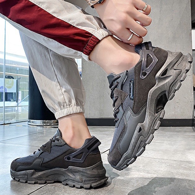 Giày MWC 5306 - Giày Thể Thao Da Lộn Cao Cấp Sneaker Nam Cổ Thấp Năng Động Cá Tính