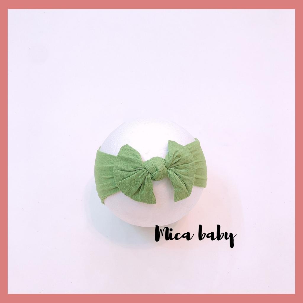 Băng đô nơ màu kẹo dễ thương cho bé Mica baby BD59