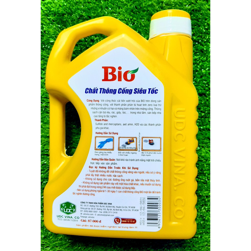 Nước Thông Cống, Cầu BiO Cực Mạnh 1,6kg