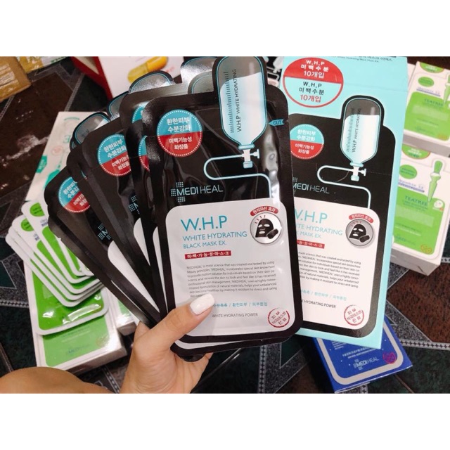 Mặt nạ than hoạt tính Mediheal W.H.P